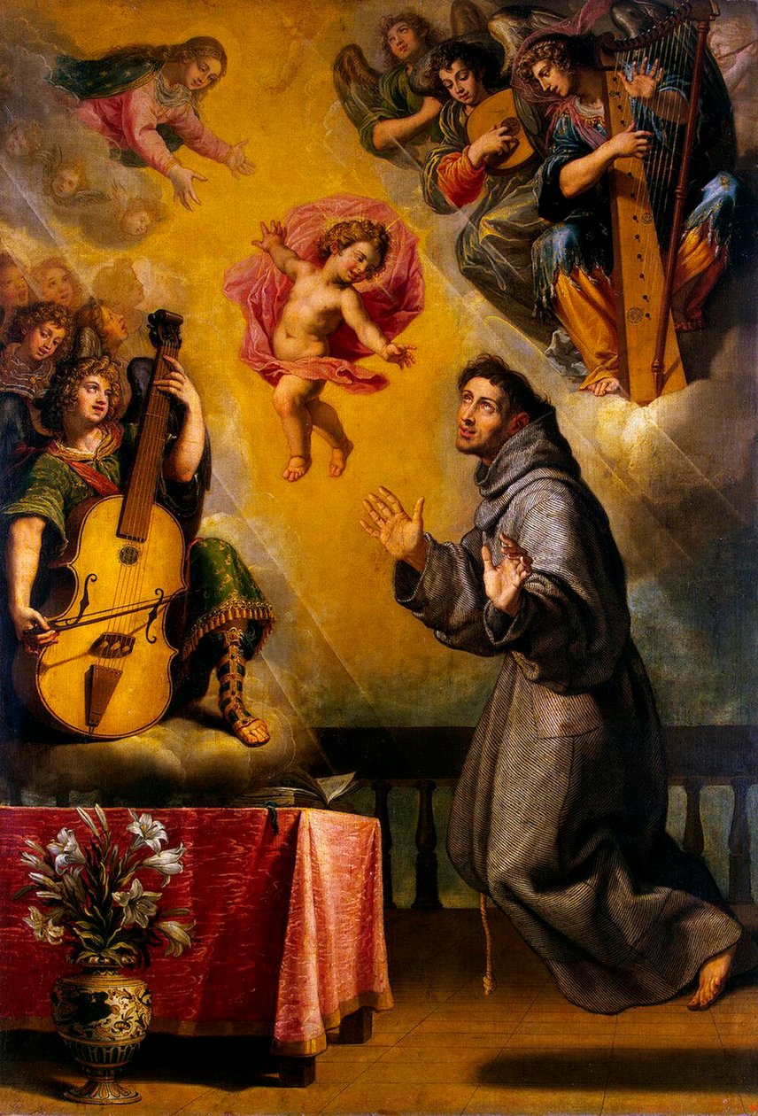 Vision av Sankt Antonius av Padua