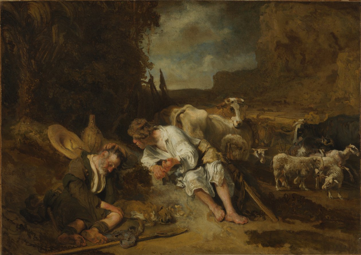 Mercurius en Argus av Carel Fabritius