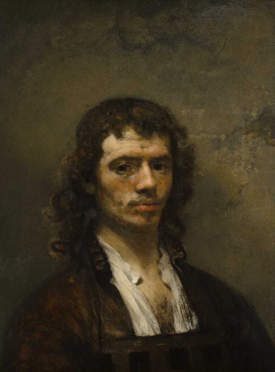 Självporträtt av Carel Fabritius