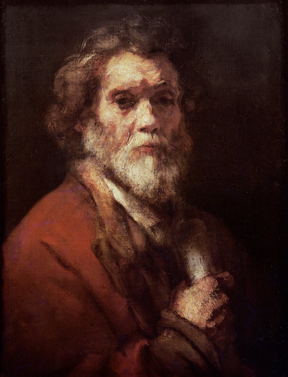 Chef för en gammal man, ca 1650 av Carel Fabritius