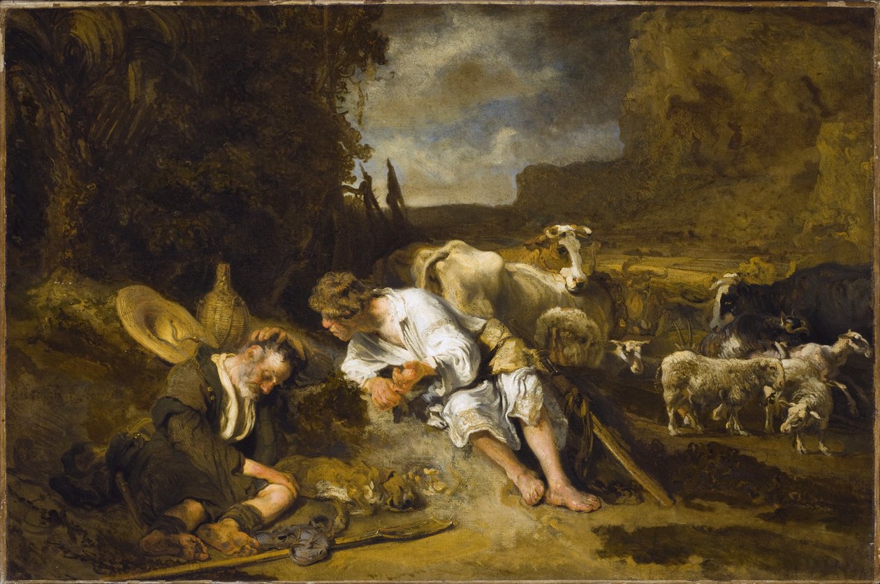 Merkurius och Argus, 1645-1647 av Carel Fabritius