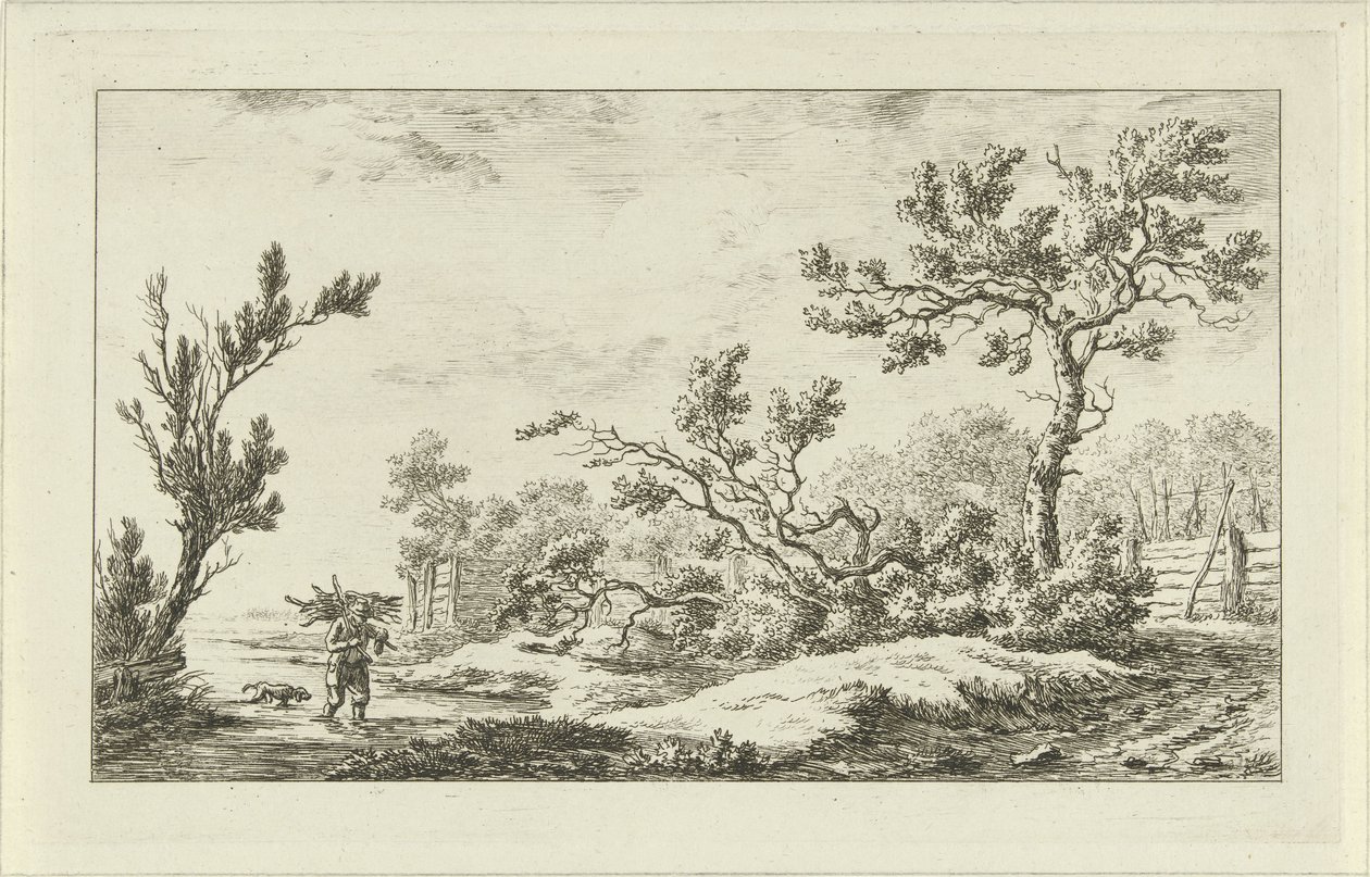 Träsamlare Landscapes (A-F) (serietitel) av Carel Lodewijk Hansen