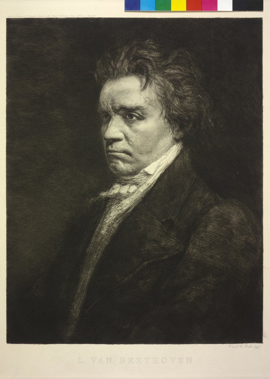 Ludwig van Beethoven av Carel Lodewijk Hansen