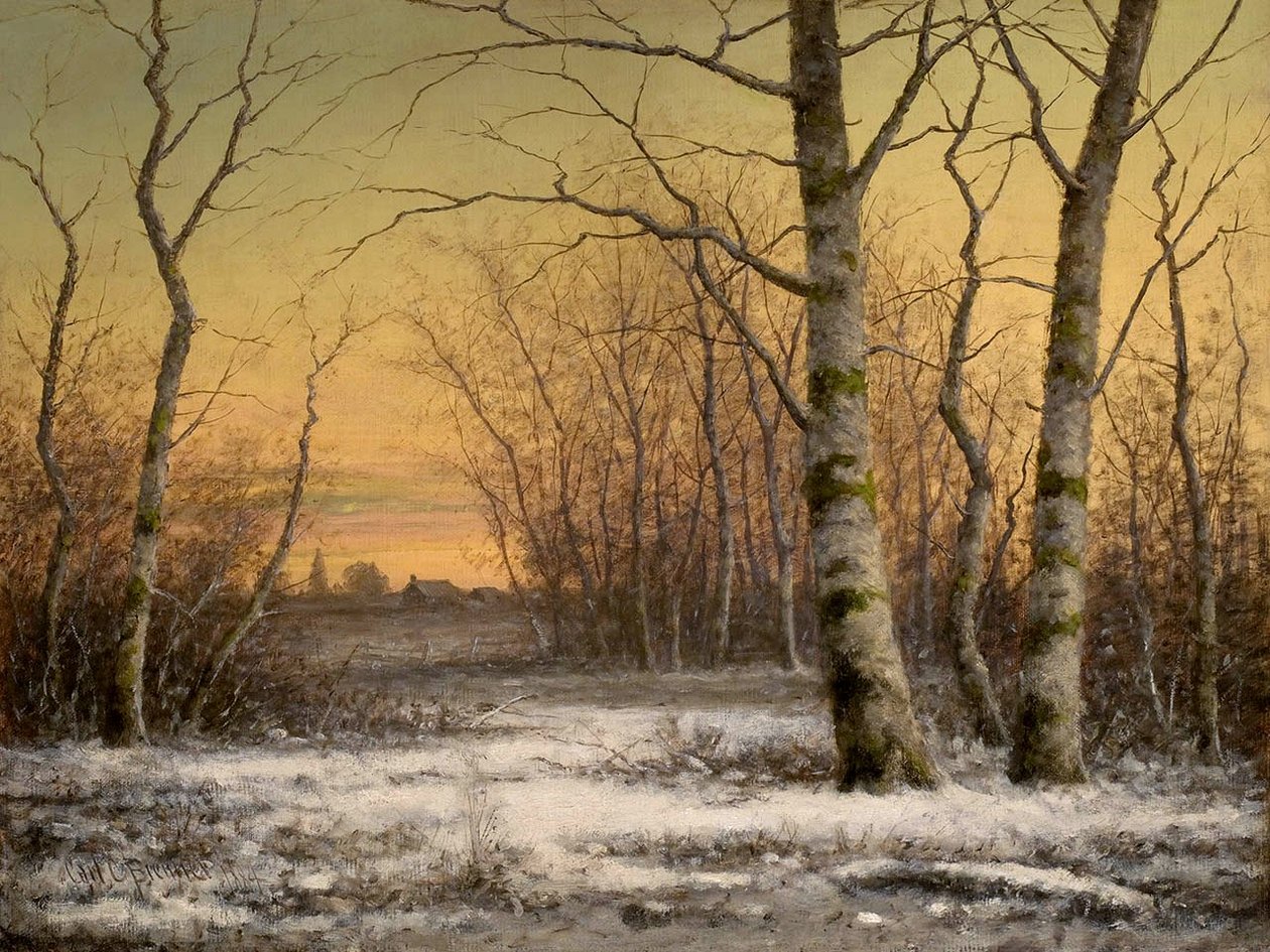 Winter av Carl Christian Brenner