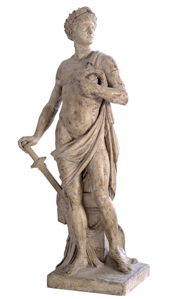 Kärlek till landet. Allegori som symboliserar patriotism, 1777 (gips) av Carl Frederik Stanley