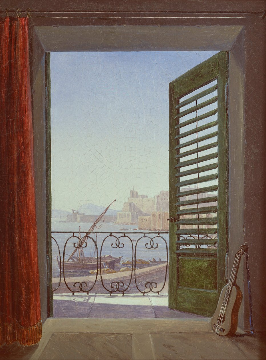 Balkong i Neapel av Carl Gustav Carus