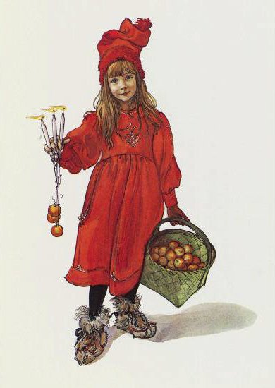 Brita as Iduna  av Carl Larsson