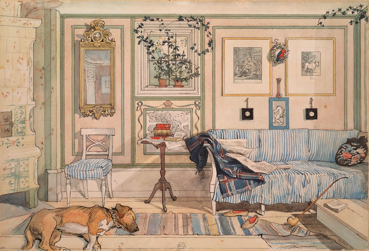 Cosy Corner av Carl Larsson