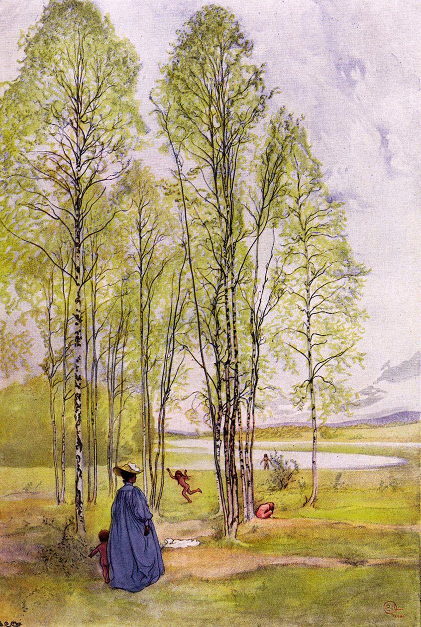 Idyll av Carl Larsson