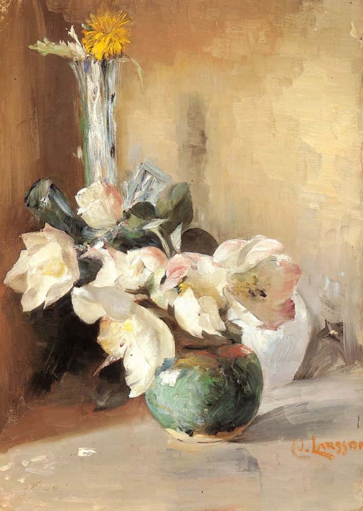Roses De Noel av Carl Larsson