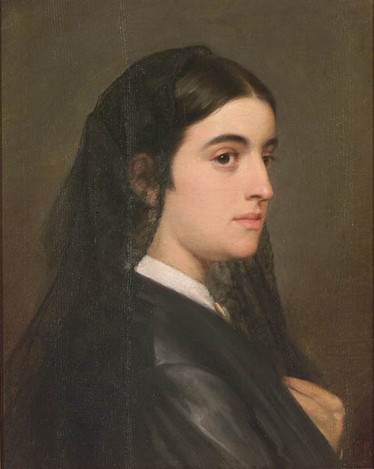 Young Widow av Carl Rahl