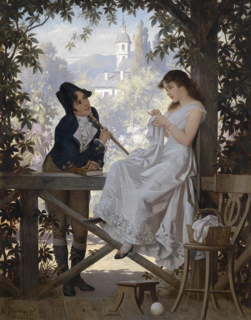 Försöket av Carl Schweninger d. J.