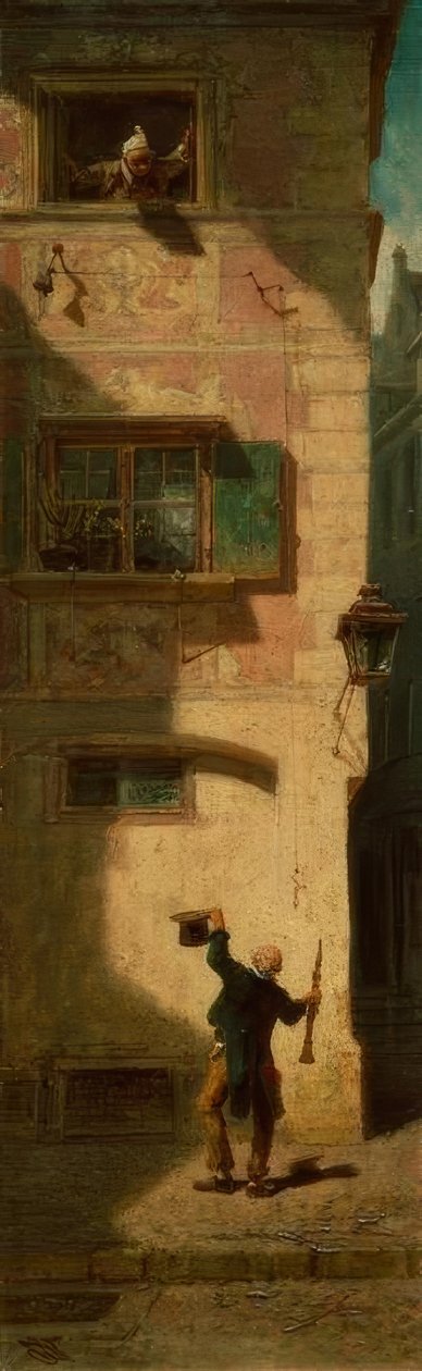 Tiggarmusikern av Carl Spitzweg