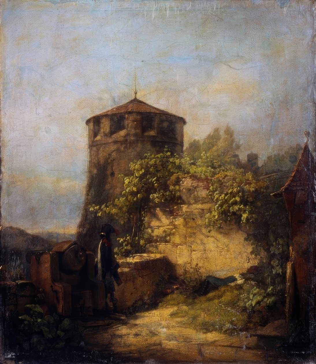 Sovande vaktpost av Carl Spitzweg