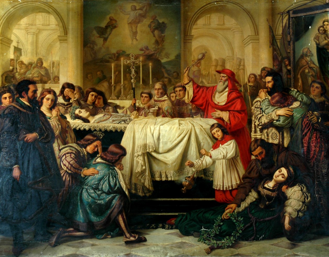 Rafaels död av Carl Robert Arthur Thiele
