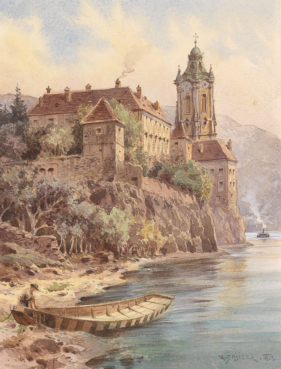  Durnstein av Carl Wenzel Zajicek