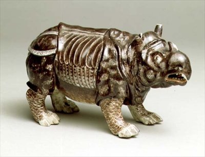 Noshörning av Carl Fabergé