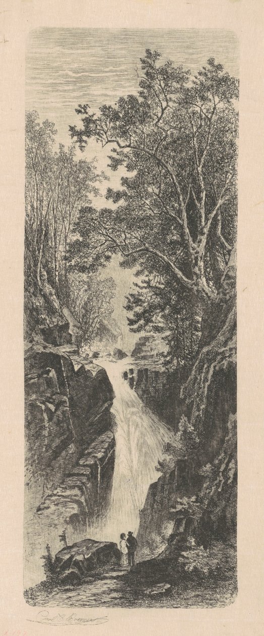 Vattenfall, Cumberland Mountains av Carl C. Brenner