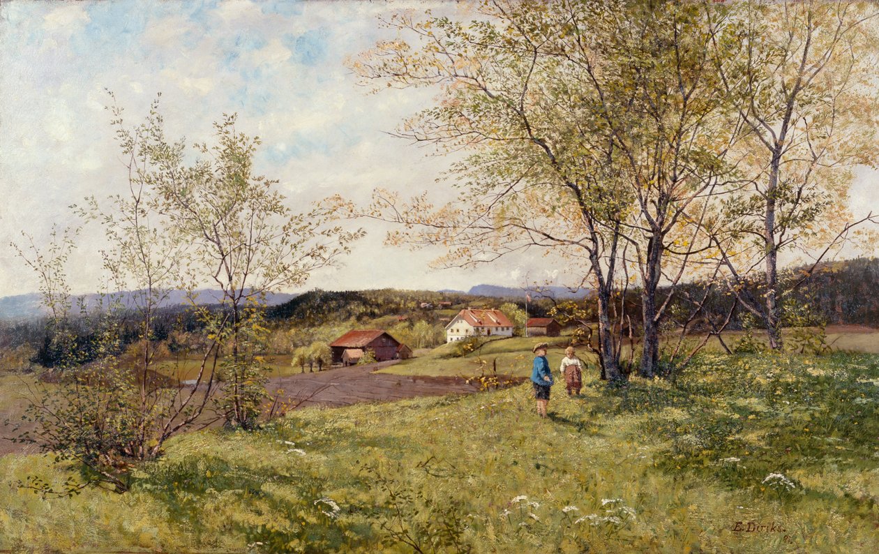 Från Vestre Aker av Carl Edvard Diriks