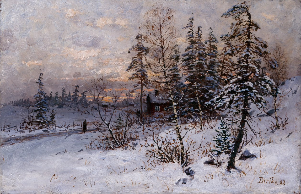 Vinter av Carl Edvard Diriks