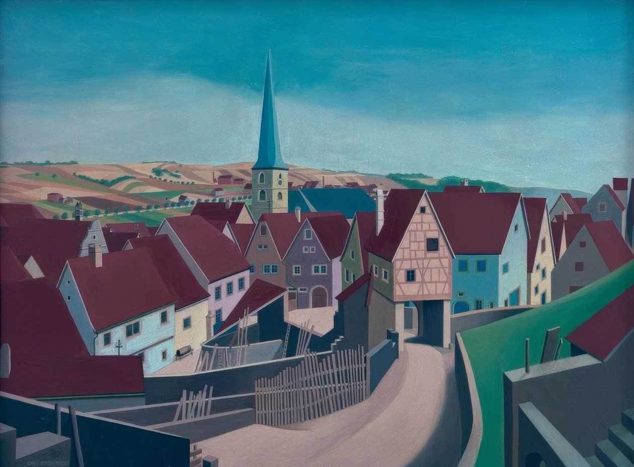 frankisk by av Carl Grossberg