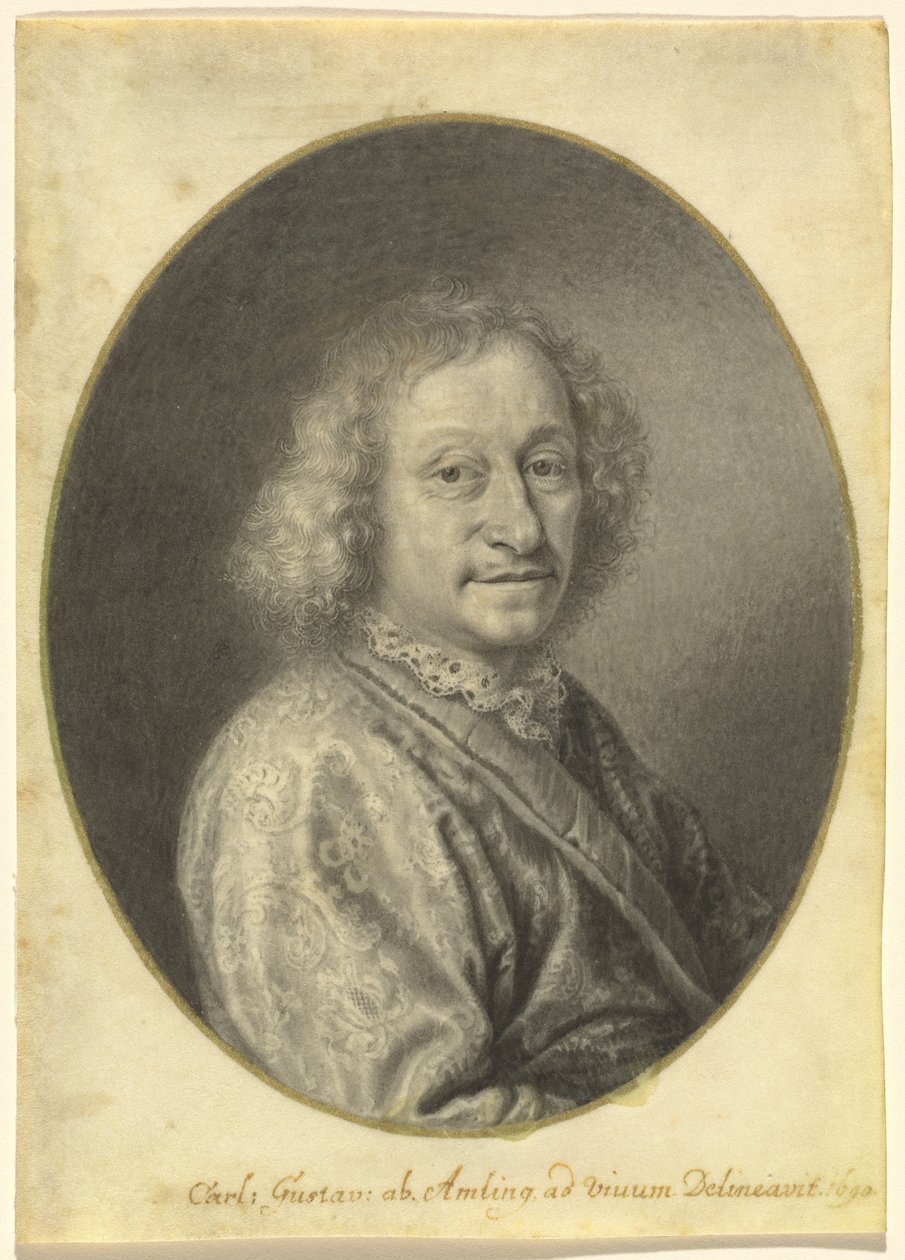 Porträtt av en gentleman av Carl Gustav Amling