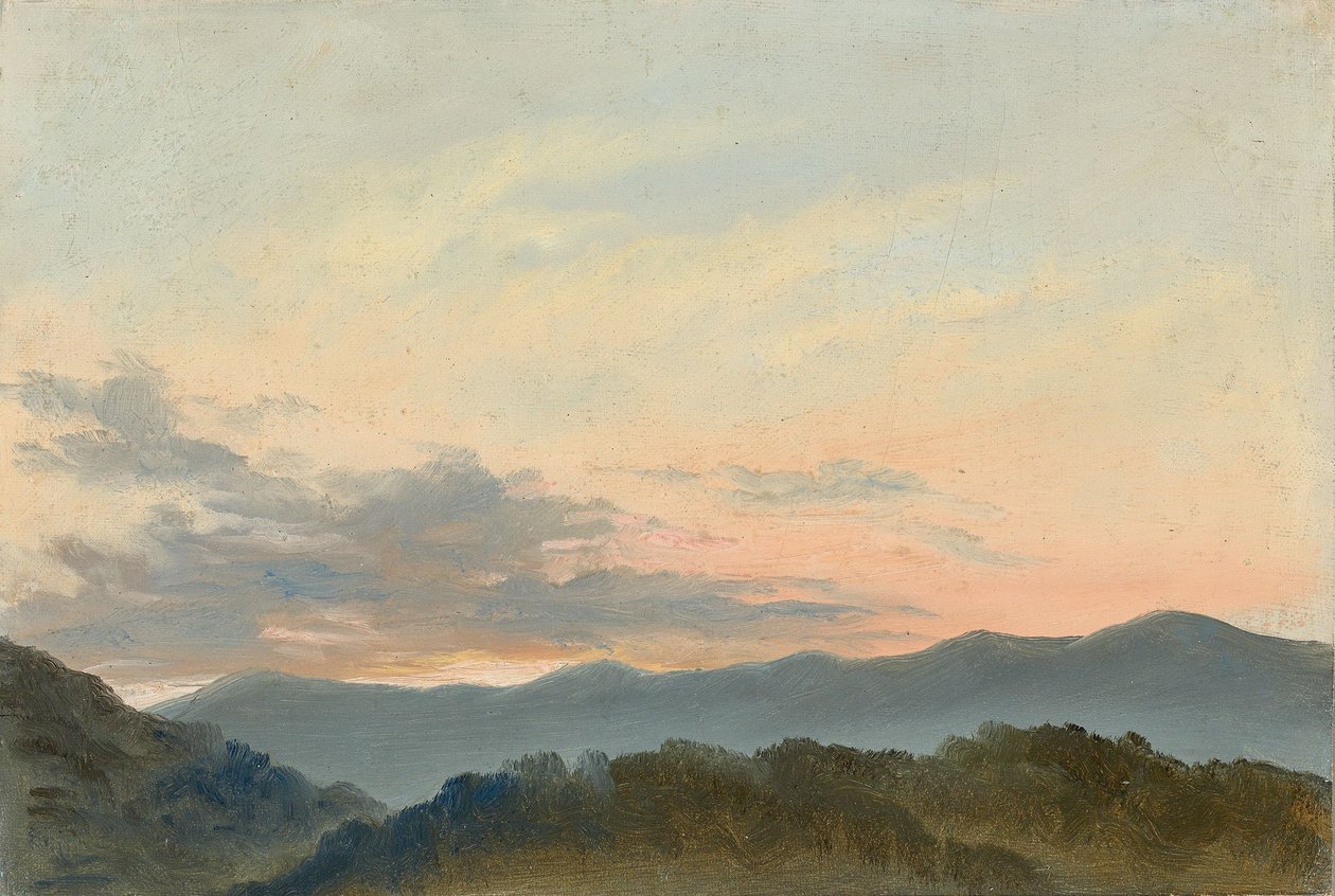 Tyska: Molnstudie av Carl Gustav Carus
