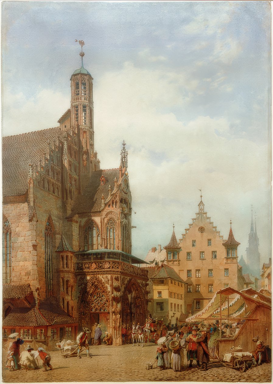 Frauenkirche i Nürnberg av Carl Haag