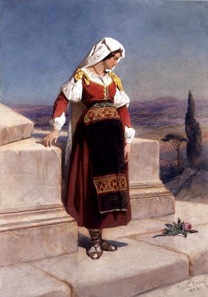 "A Woman of Urbino" av Carl Haag