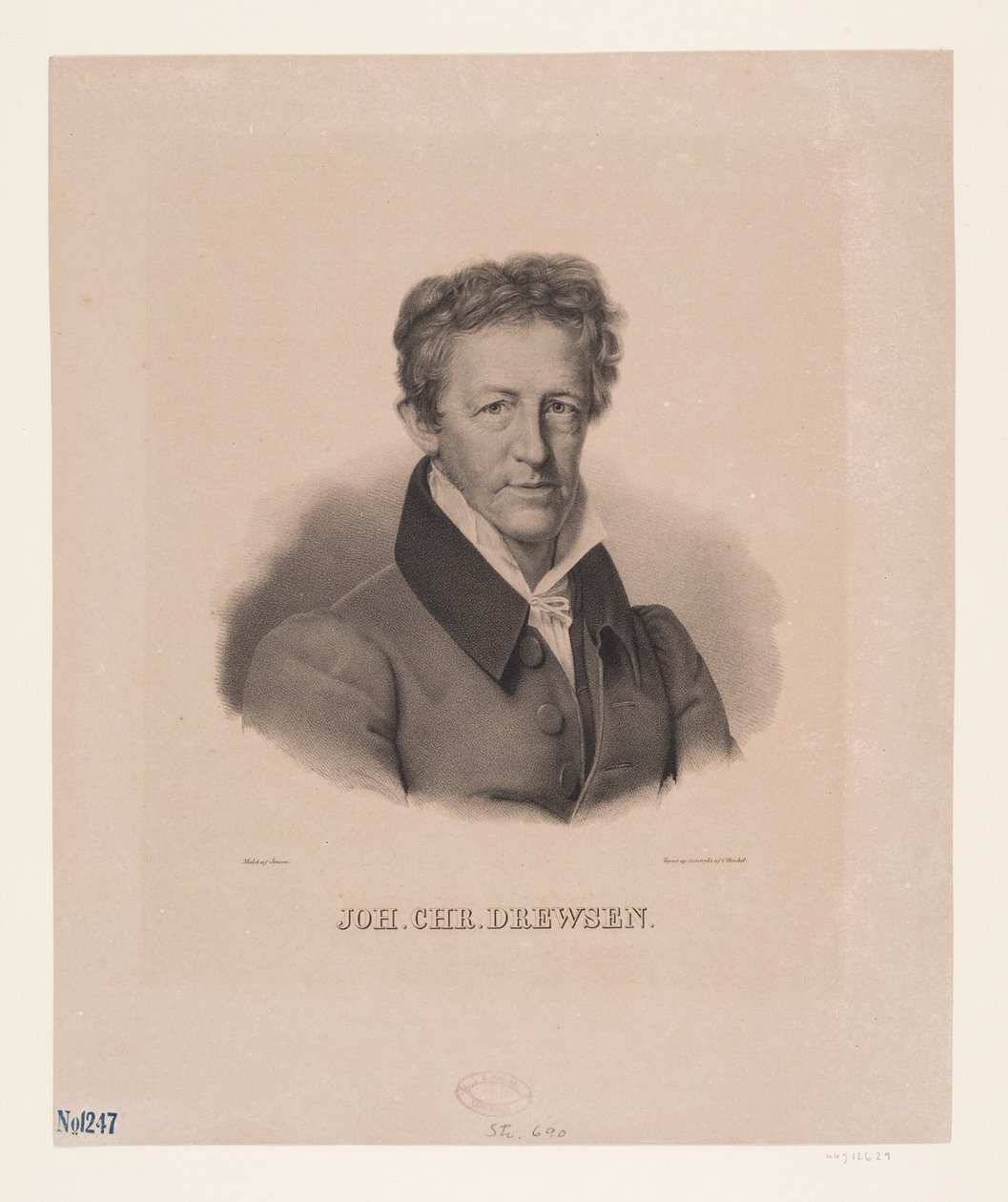 Johan Christian Drewsen av Carl Henckel