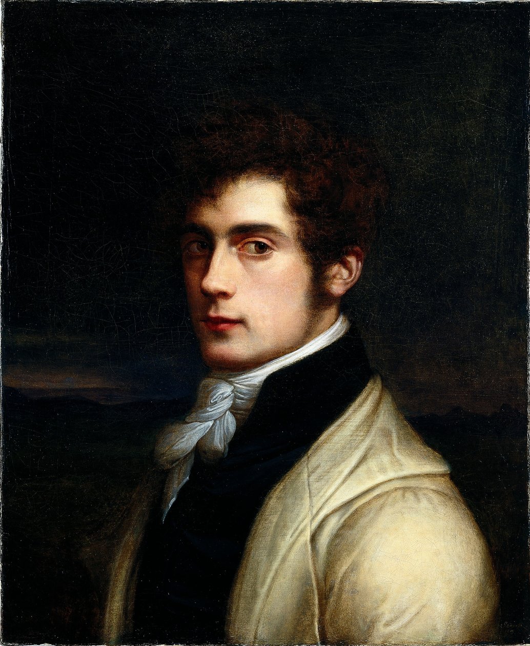 Självporträtt av Carl Joseph Begas