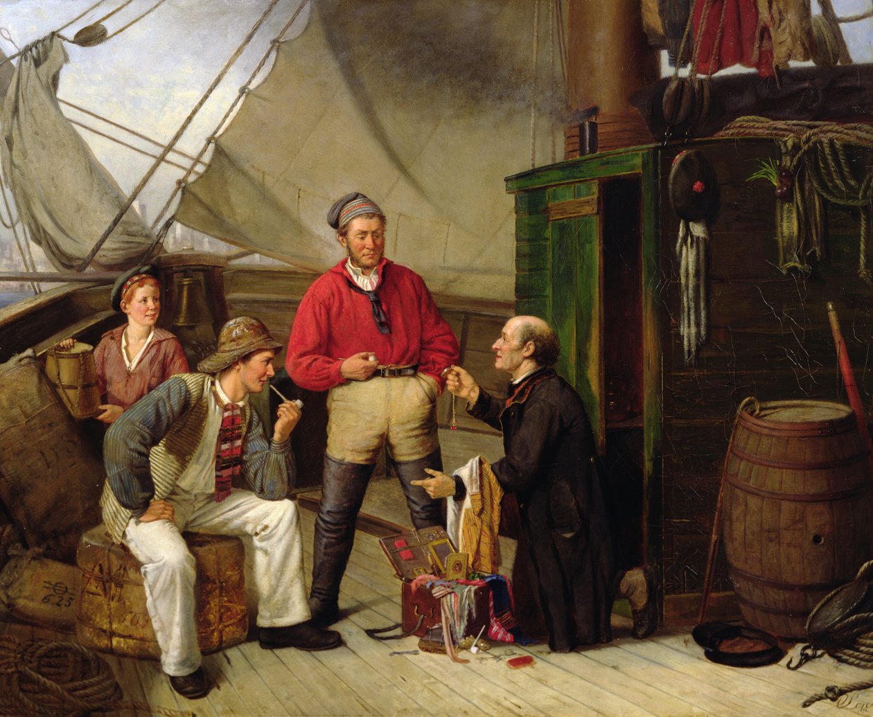 Handlaren av Carl Julius Lorck