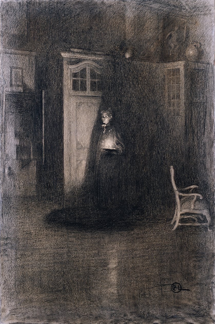 Godnatt av Carl Larsson