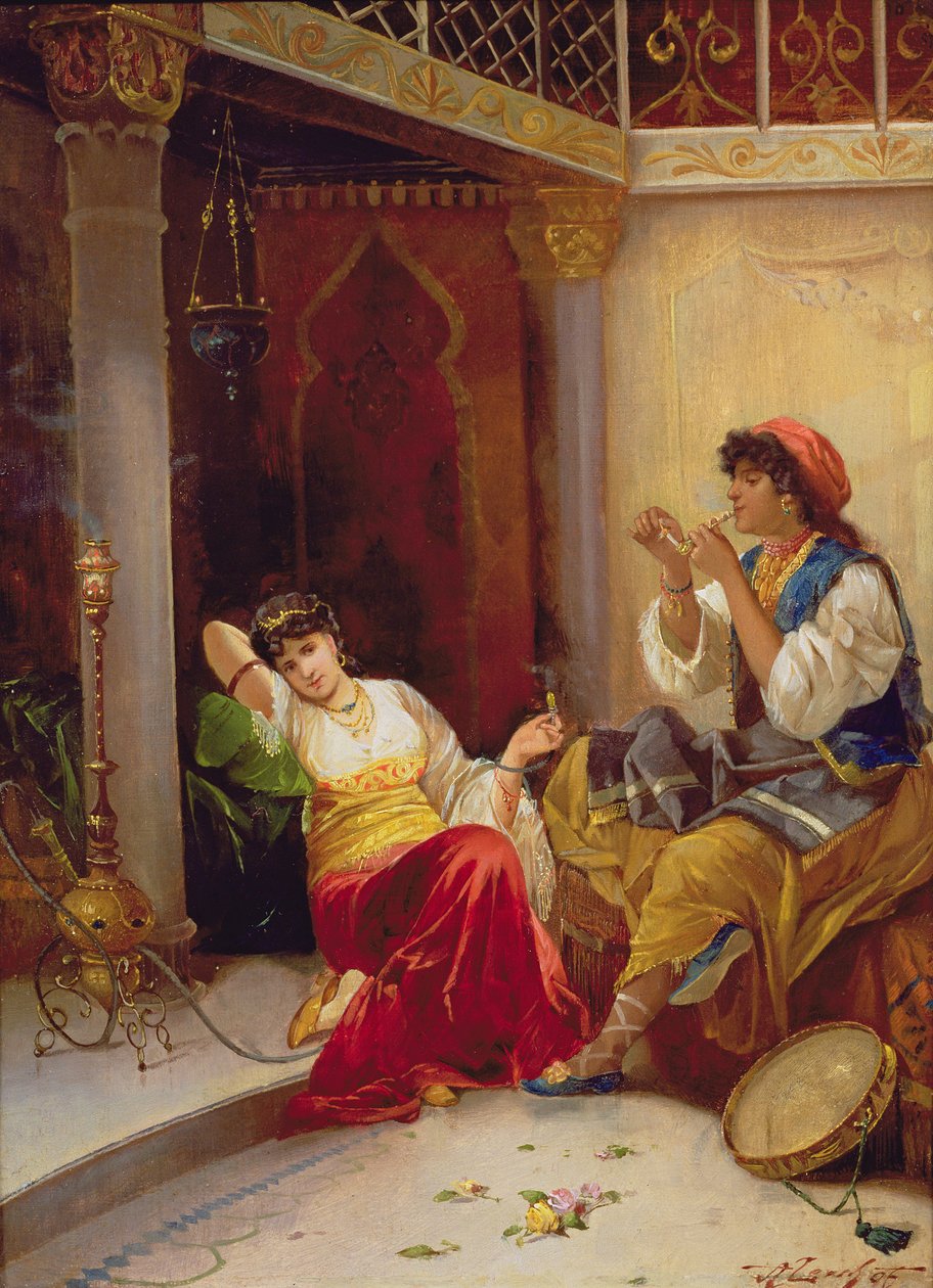 Haremskönheterna, 1896 av Carl Libert August Lentz