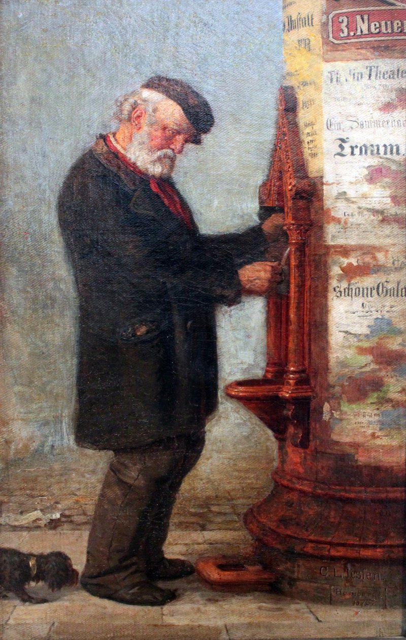 Man vid fontänen av Carl Ludwig Jessen