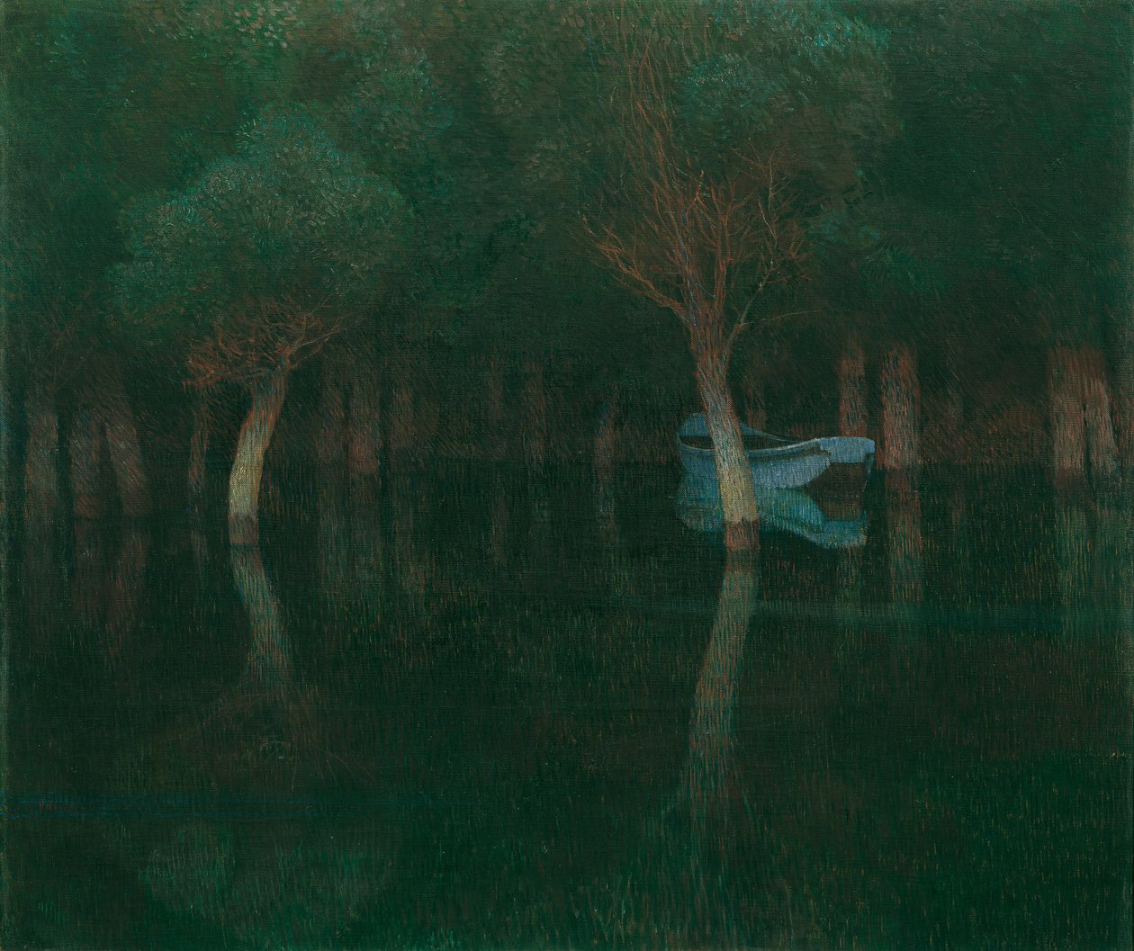 Skymning, 1900. av Carl Moll