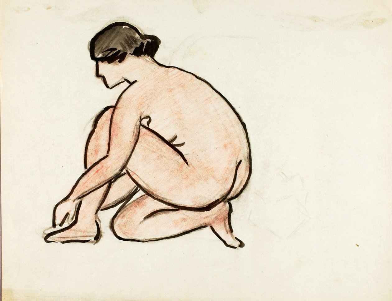 Kvinnlig figur av Carl Newman