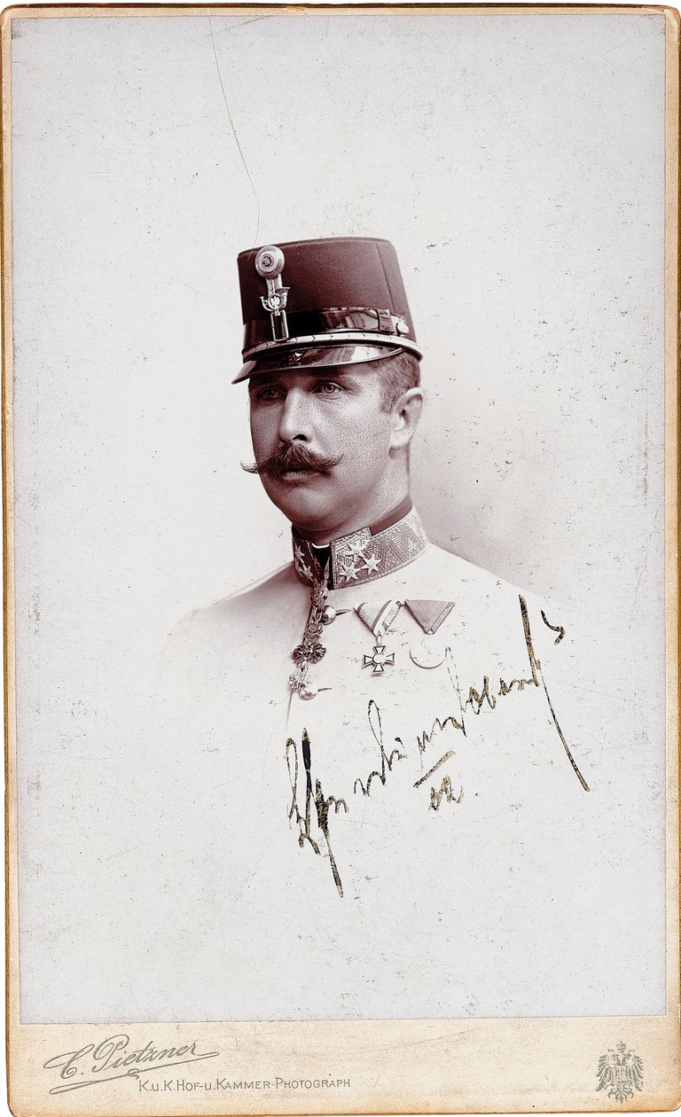 Ärkehertig Franz Ferdinand av Österrike, 1902. av Carl Pietzner