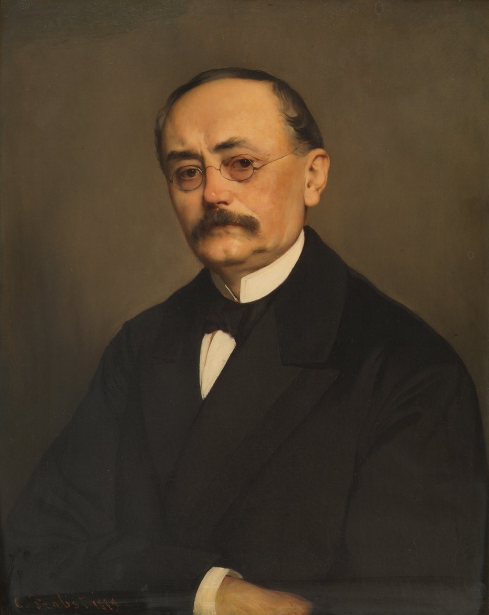 Minister Leopold Ritter Hasner von Artha av Carl Probst