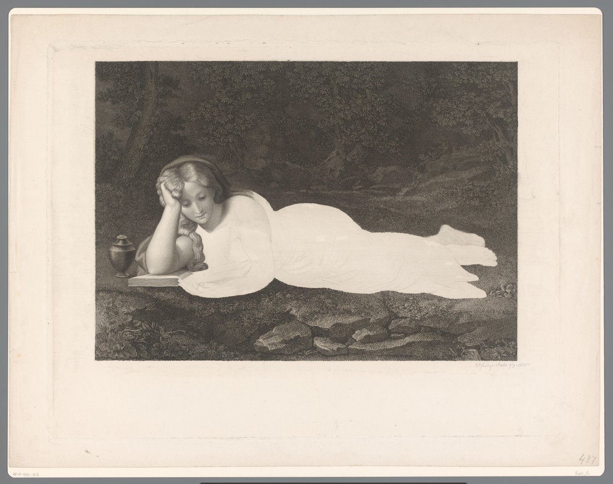 Läser Maria Magdalena av Carl Rahl