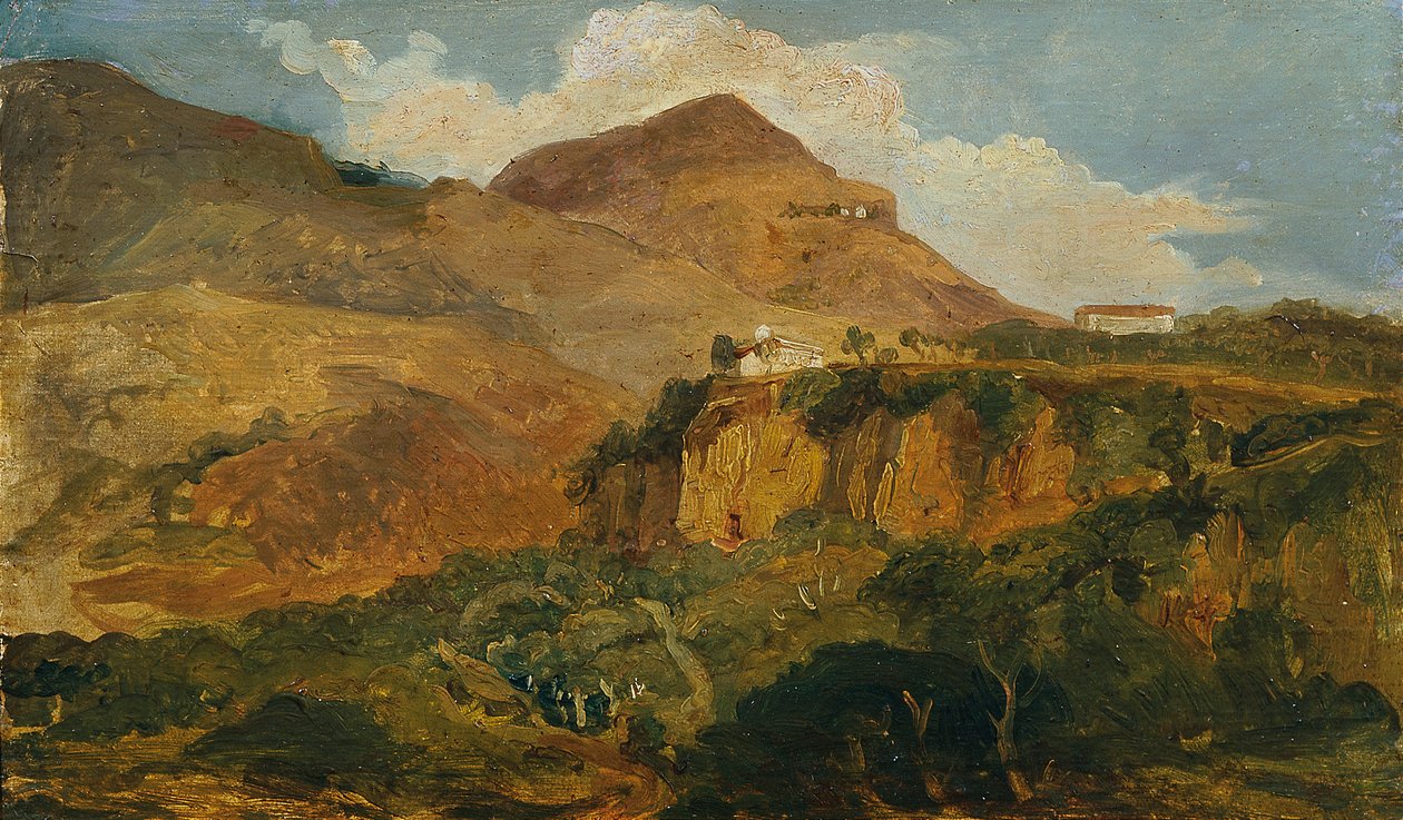 Södra bergslandskap av Carl Rahl
