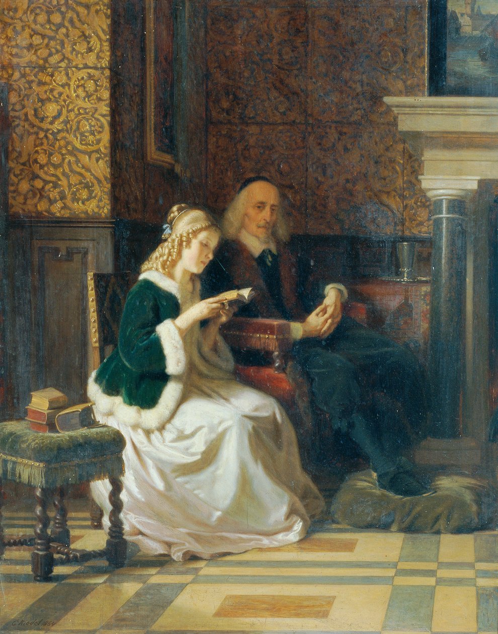 läsare av Carl Riedel
