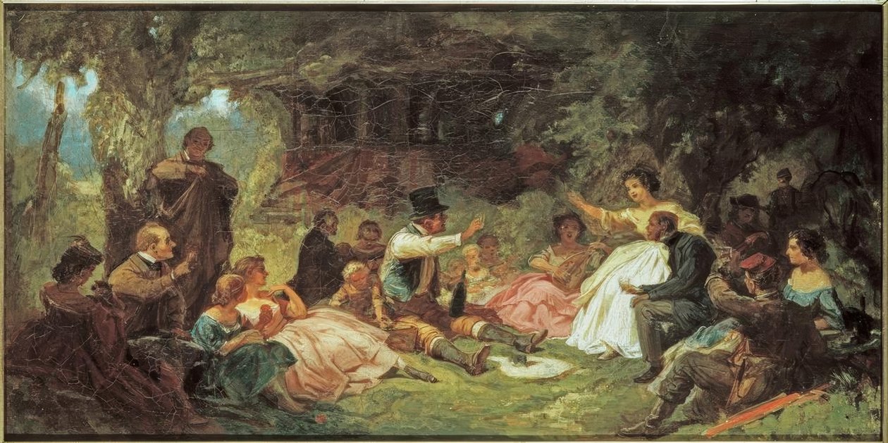Picknicken av Carl Spitzweg