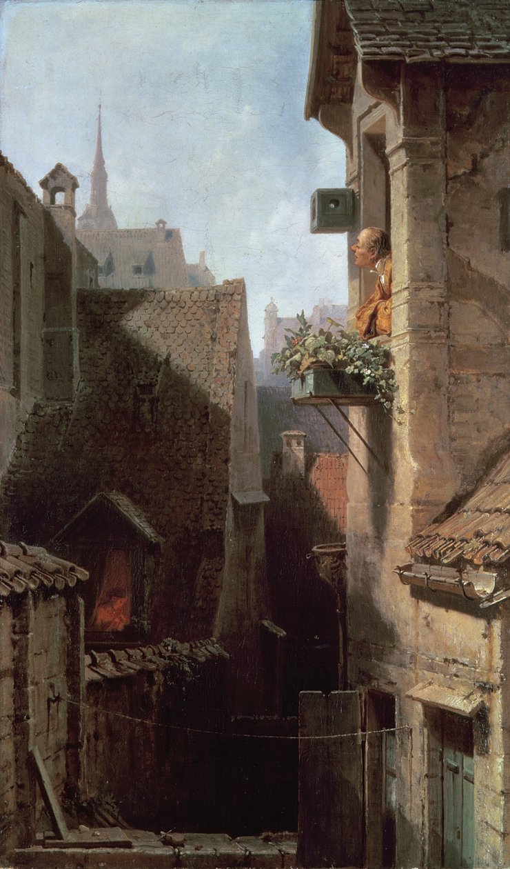 Der Hypochonder av Carl Spitzweg
