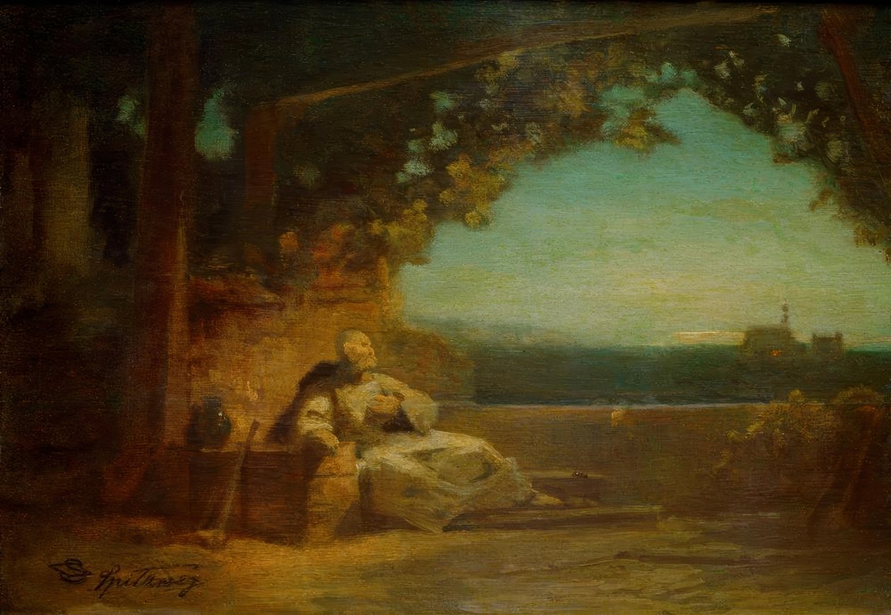 Riddare Toggenburg av Carl Spitzweg