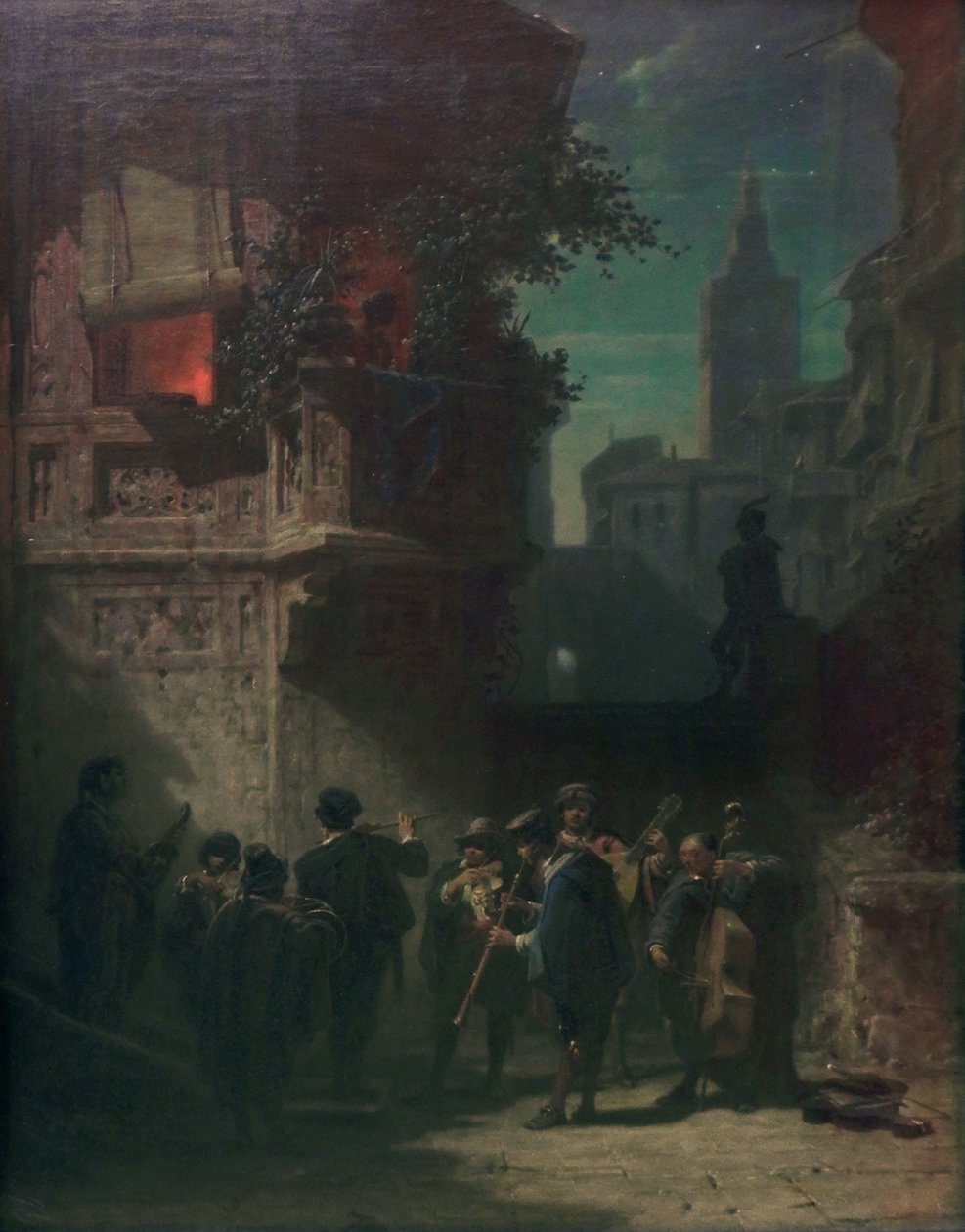Spanisches Ständchen av Carl Spitzweg