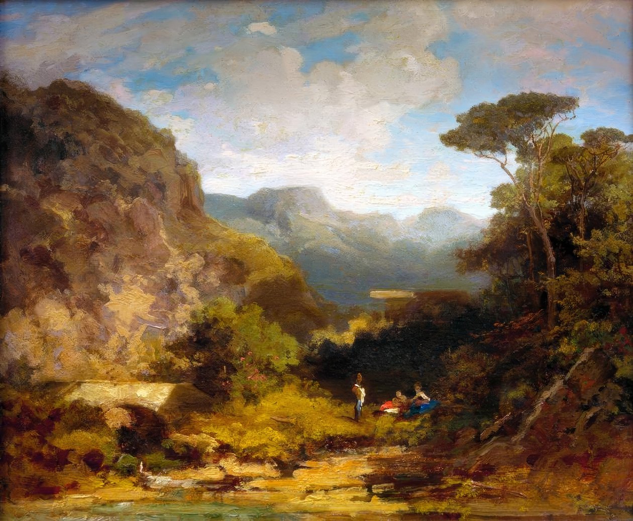 Södra landskapet av Carl Spitzweg