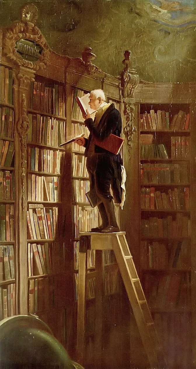 The Bookworm av Carl Spitzweg