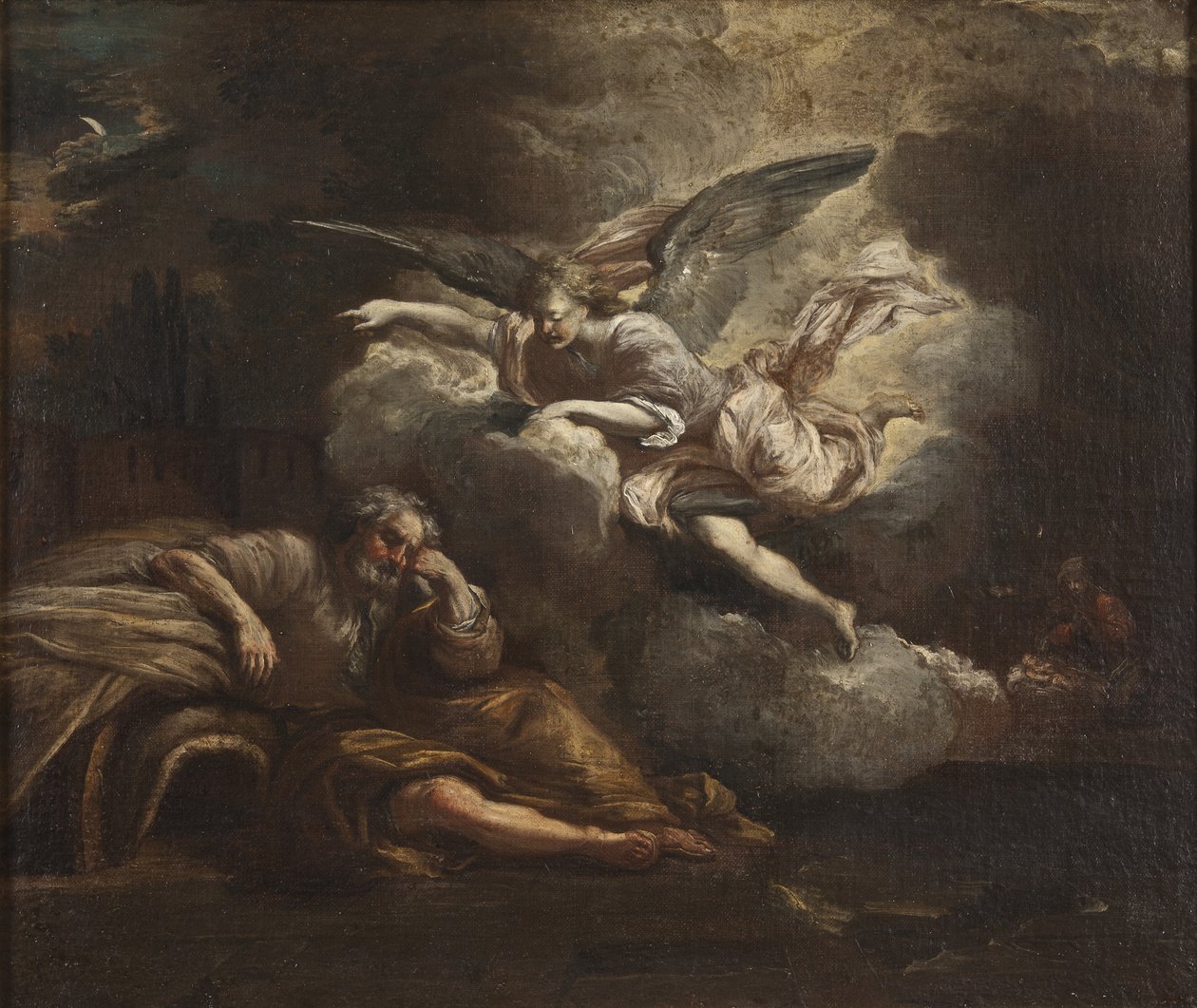 The Dream of Joseph (olja på duk) av Carl Tragardh