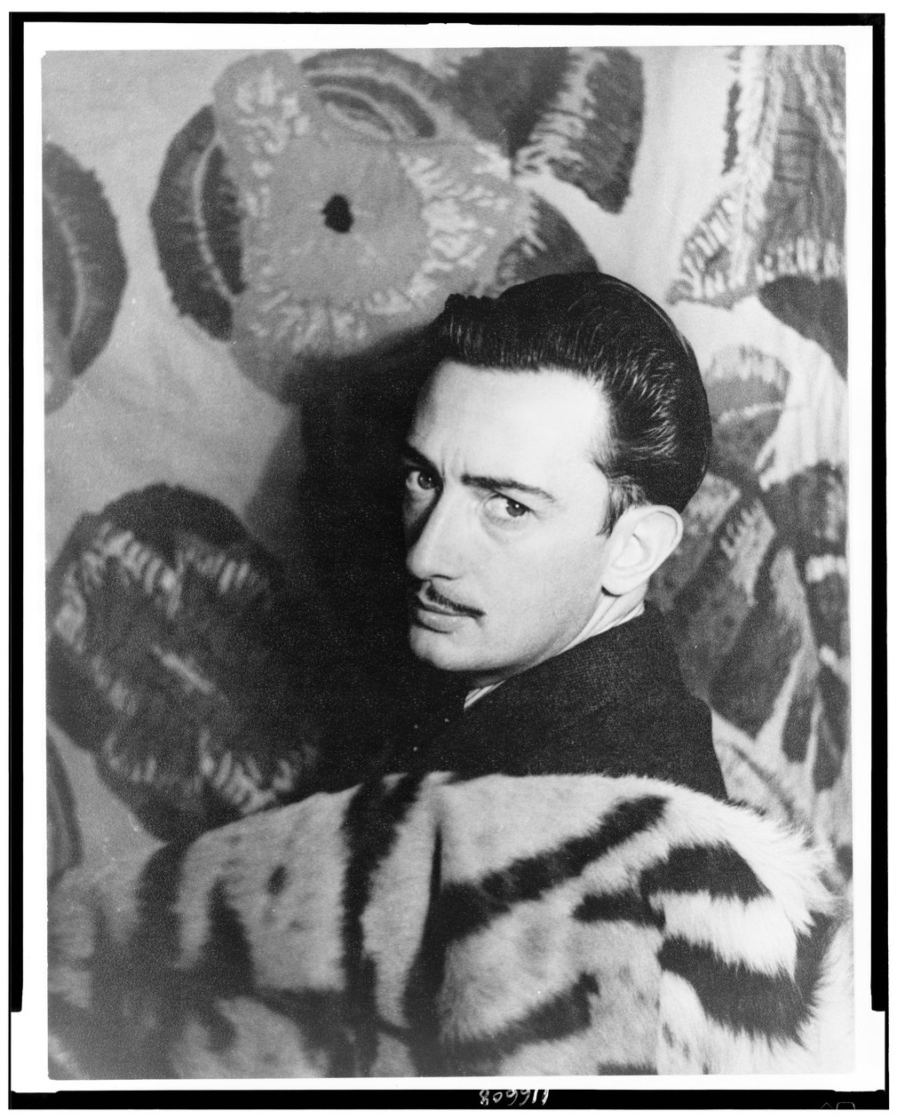 Porträtt av Salvador Dali av Carl Van Vechten